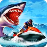 45 Levels Sharks Runner : Powerboat Driving Simulator 3D
