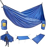 Vista 29 de Wise Owl Outfitters Hamaca de camping – Hamaca portátil de 500 libras con correas de árbol – viajes, mochileros, senderismo, equipo de campamento al