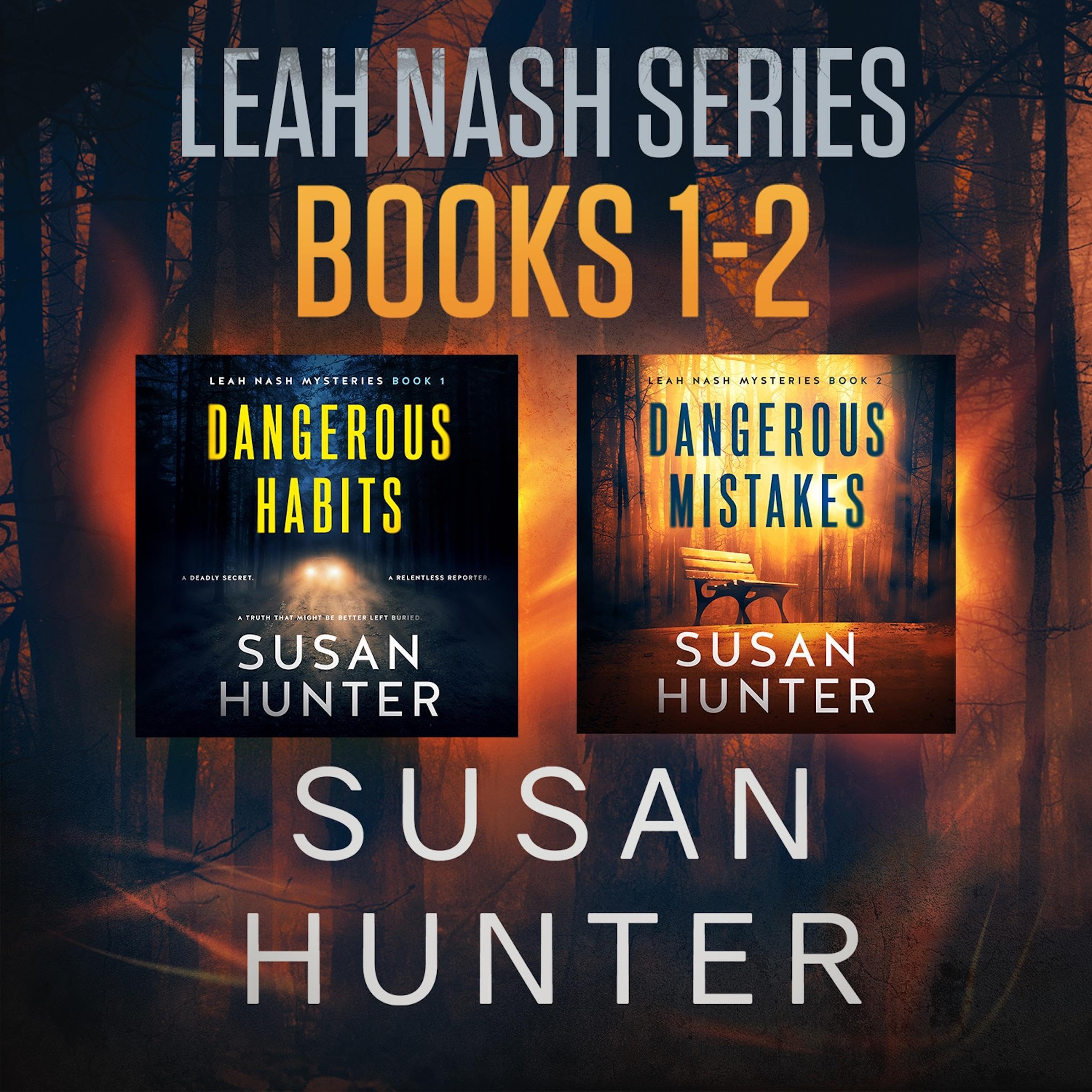 Cover art for Leah Nash Mysteries, Books 1-2