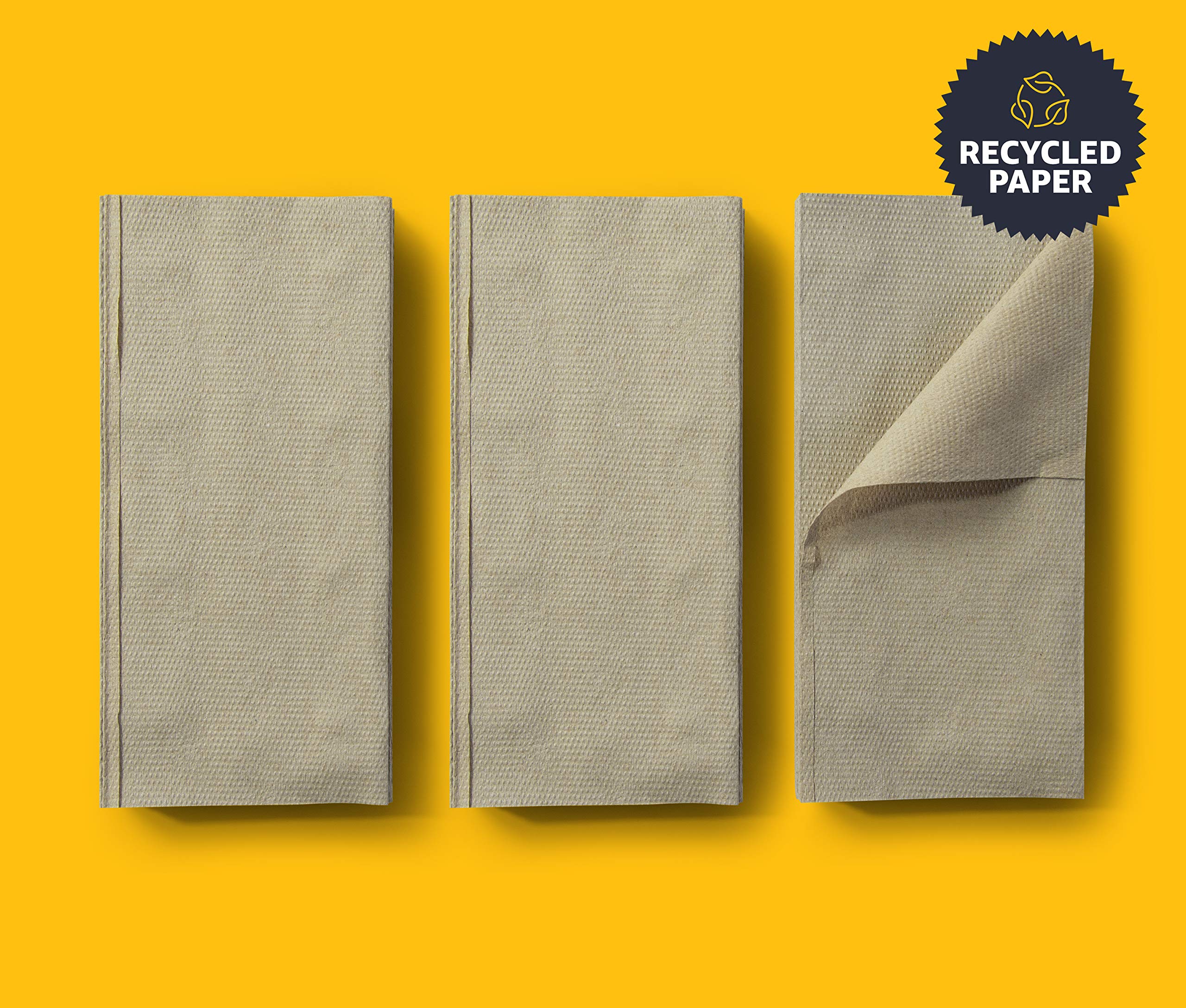 Amazon Commercial Recycled Hand Towels V-Fold (Pack of 20) - 5000 Sheets