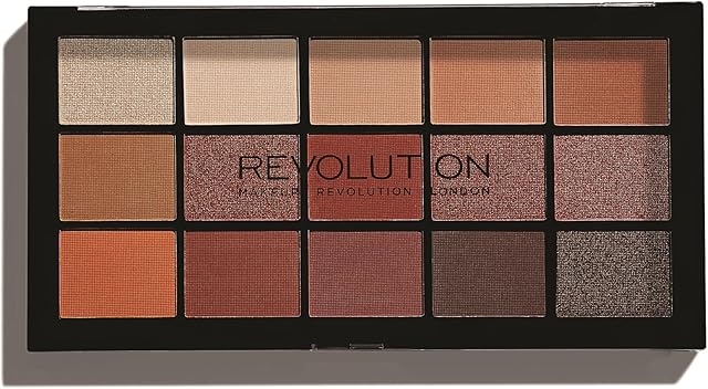 Makeup Revolution, Reloaded paleta cieni do powiek, Iconic Fever, 15 odcieni, 16,5 g
