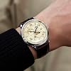 Orient Bambino Sun & Moon Automatic Watch, Mechanical, Automatic, Ivory, Classic
