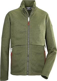 killtec Boy's Powerstretch Jacket with Stand-up Collar
