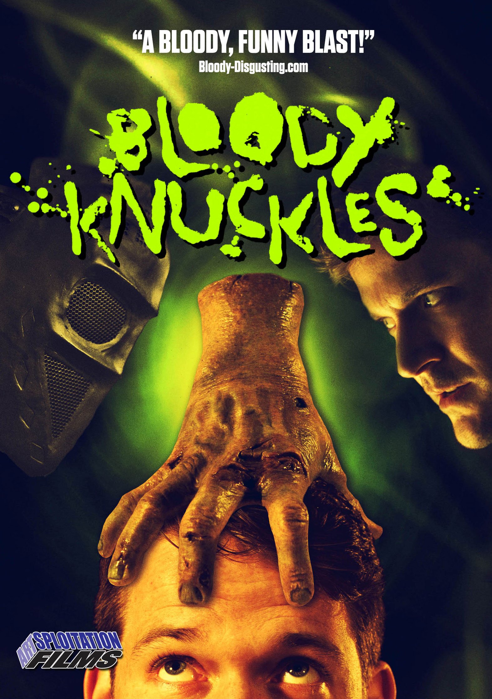 Pelicula Bloody Knuckles DVD con la mejor calidad de imagen de terror independiente USA
