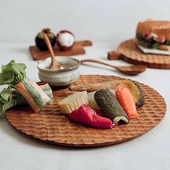 Amazon.co.jp: 木製デザインプレート【SY-5】【丸サイズ Φ220