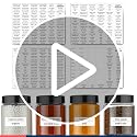 Image of 11 Strokes Printed Label Stickers for Kitchen Jars -Waterproof, pre-Printed Stickers for Kitchen Containers, Bottles, & Pantry Organization-Label Maker for Kitchen Jars, Labels for Kitchen containers