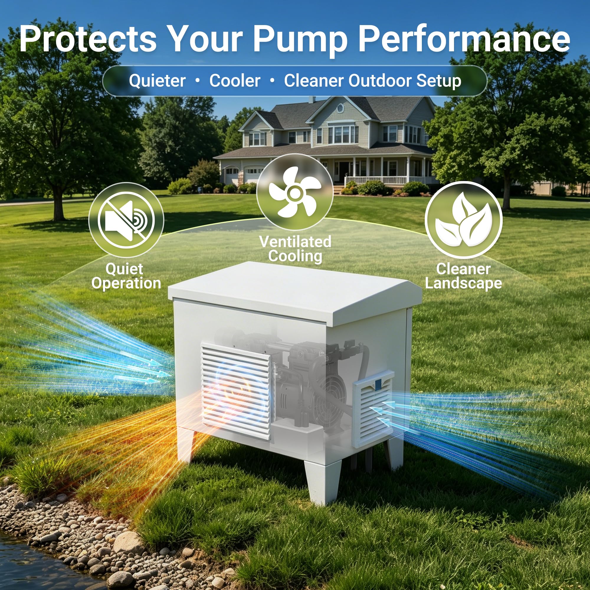 Protect Your Pond Pump with Weatherproof Cabinet -4