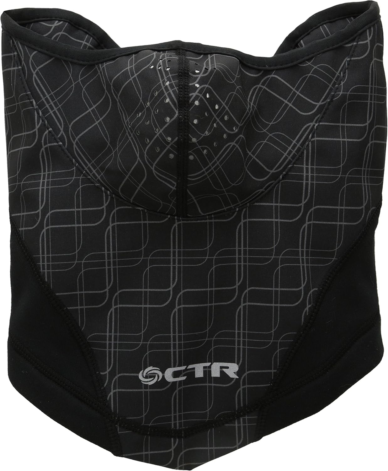 Chaos - CTR Glacier Printed Neck/Face Protector, Black, Small/Medium