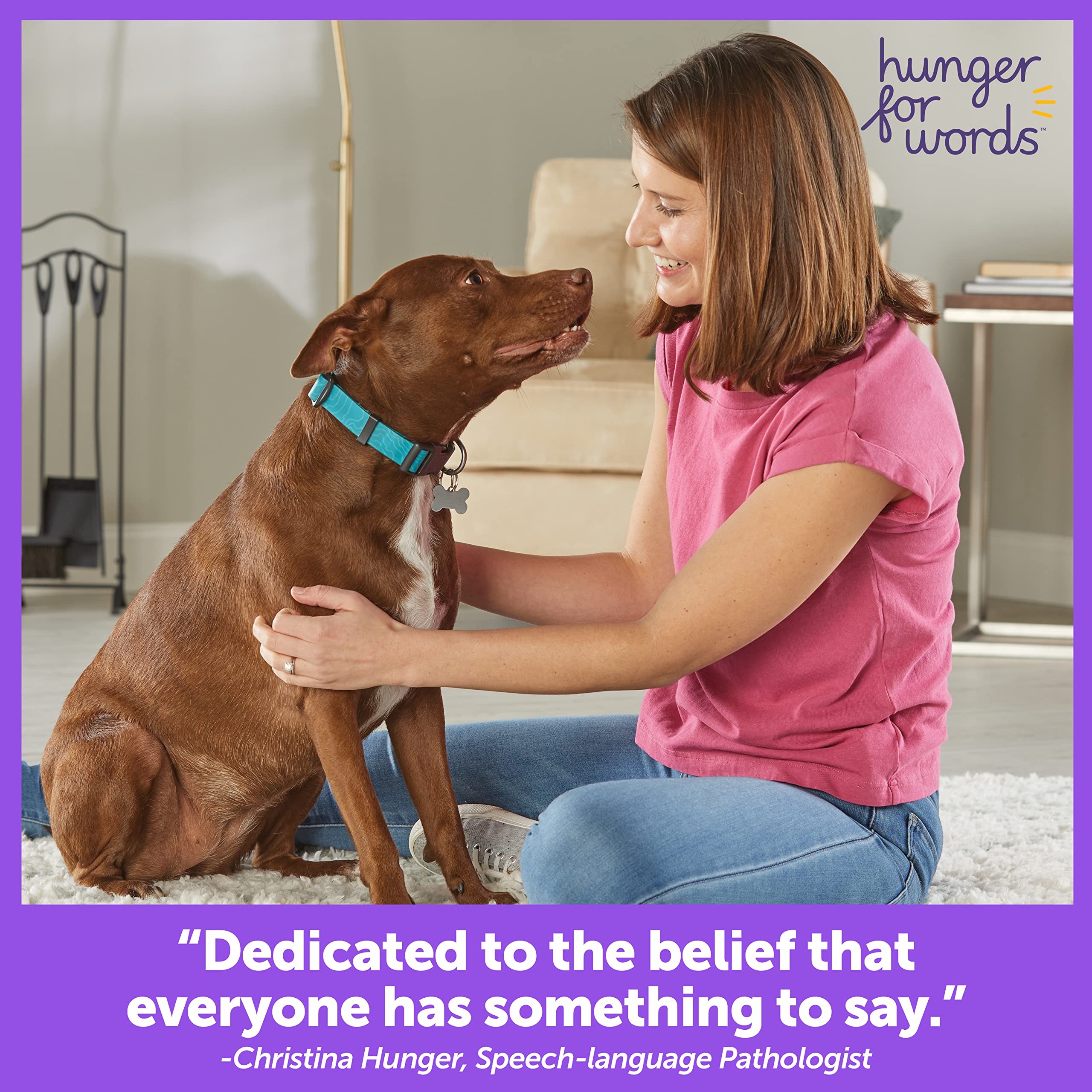 Hunger for Words Talking Pet Next Words Locations – 3-częściowy zestaw przycisków mowy do nagrywania dla psów, przyciski dla psów do komunikacji