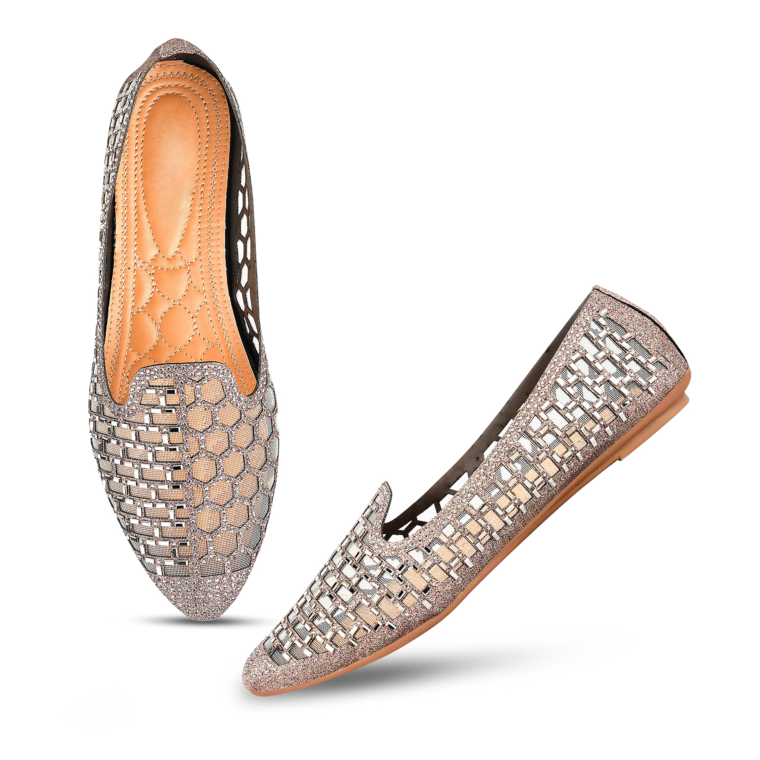 Embellished Pointed Toe Ballerinas: Stylish Flats for Every Occasion-image-8