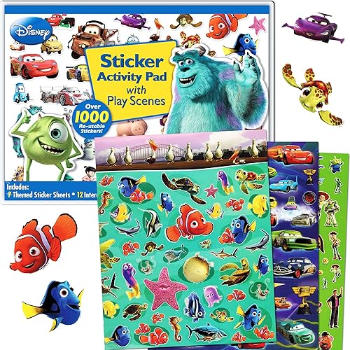 Bendon Disney Pixar's Monsters Inc Ultimate Sticker Activity Pad