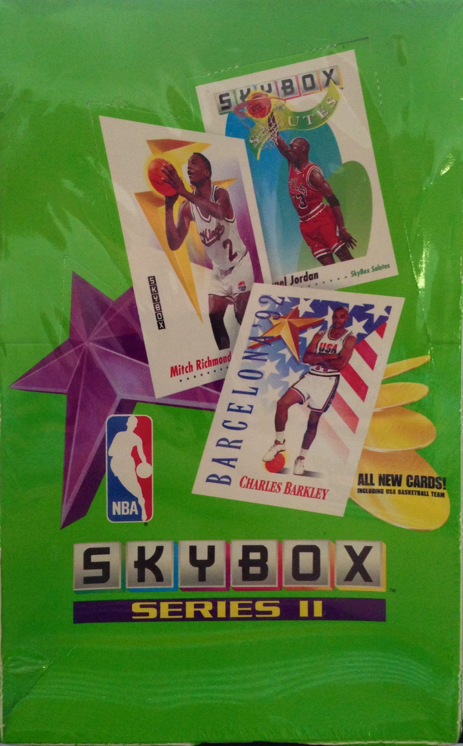 1991/92 Skybox Series 2 Basketball box