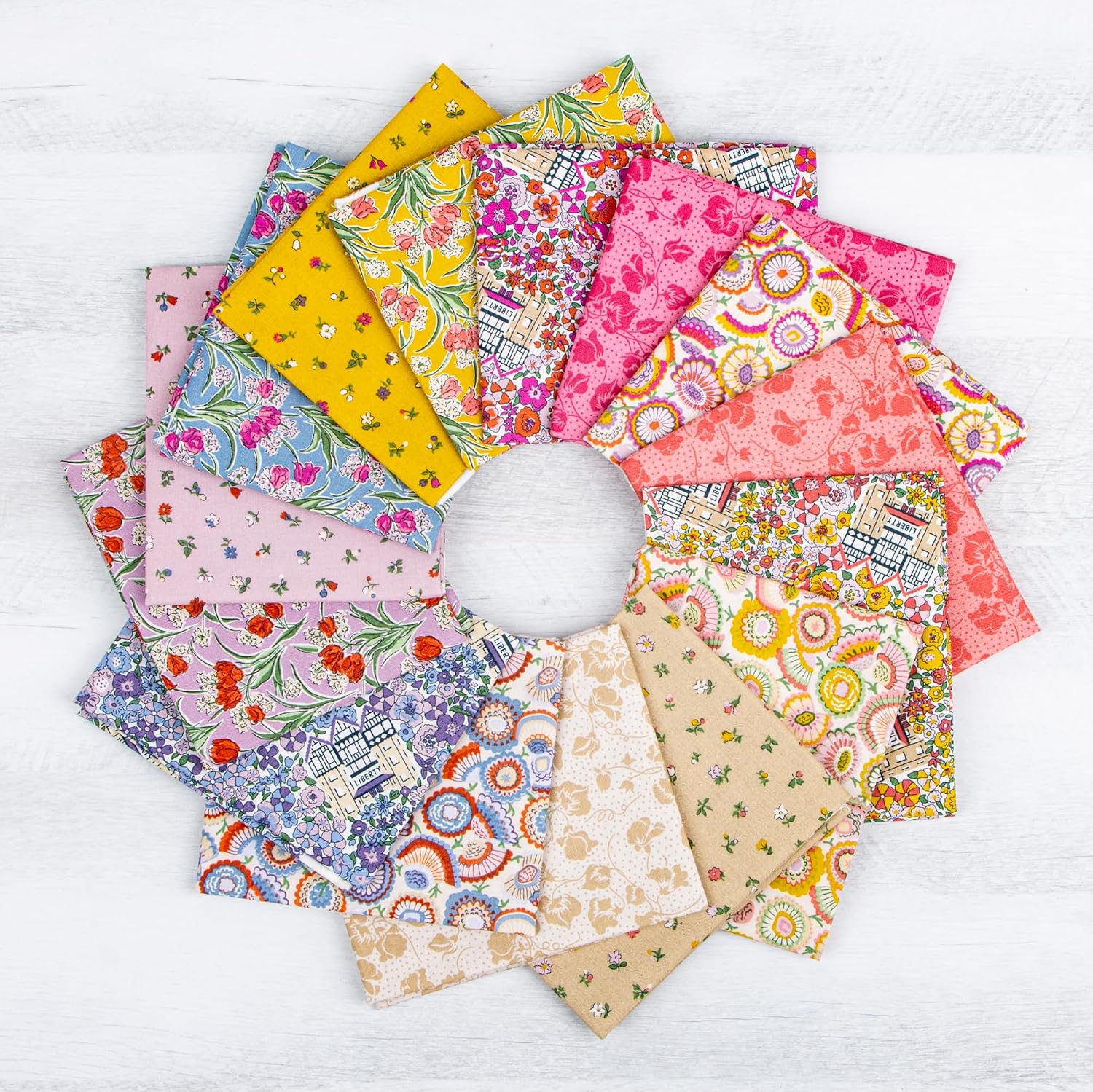 Riley Blake - Flower Shop 10" Stacker by Liberty Fabrics 42 pcs