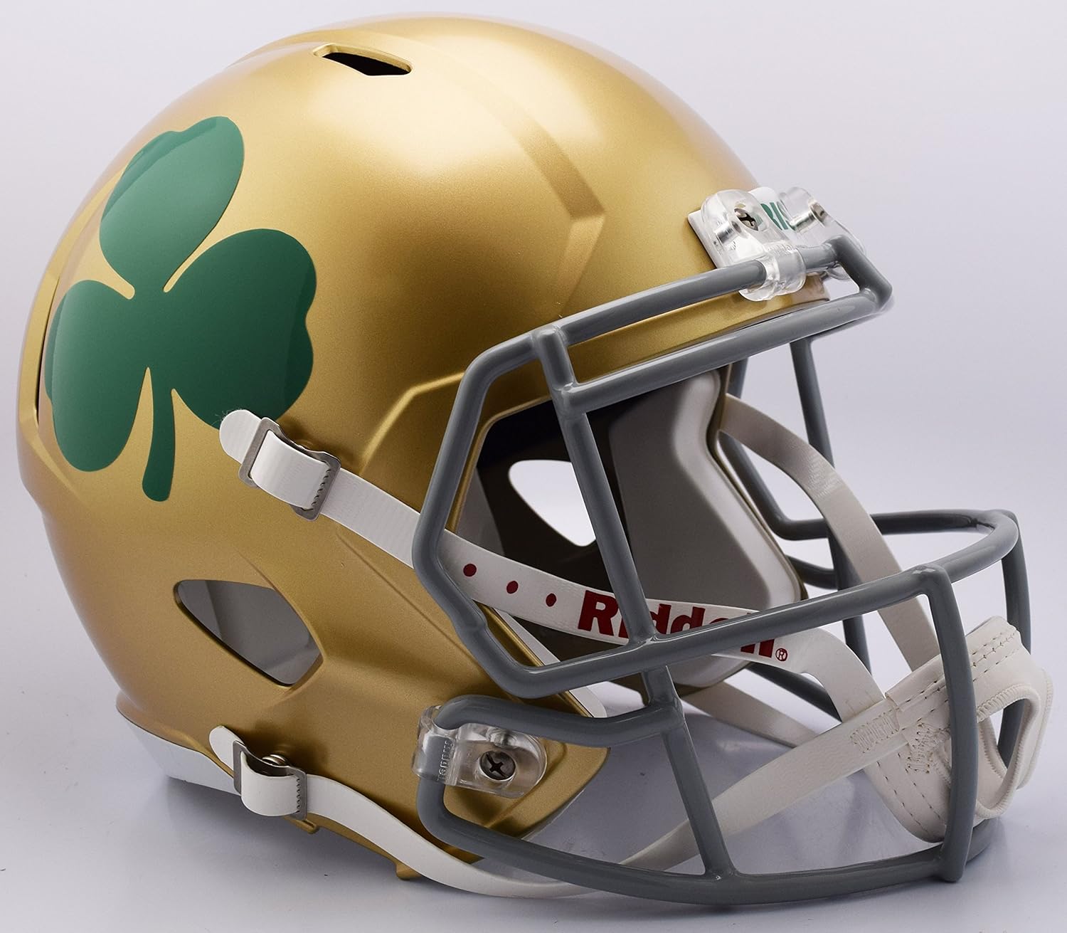 NCAA Notre Dame Fighting Irish Helmet Full Size ReplicaHelmet Replica Full Size Speed Style 2016 Shamrock, Team Colors, One Size