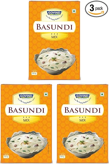Govind Milk & Milk Products Pvt. Ltd. Basundi Mix (Pack of 3)