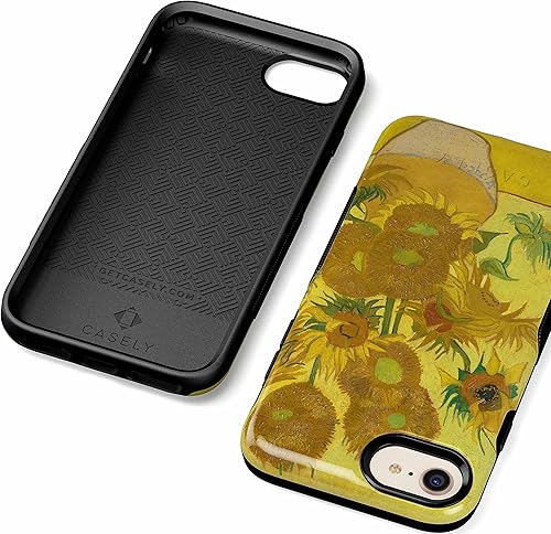 Miniatura 7 de Casely Funda para iPhone SE (2020 y 2022), 8, 7, 66s  Funda de mármol azul