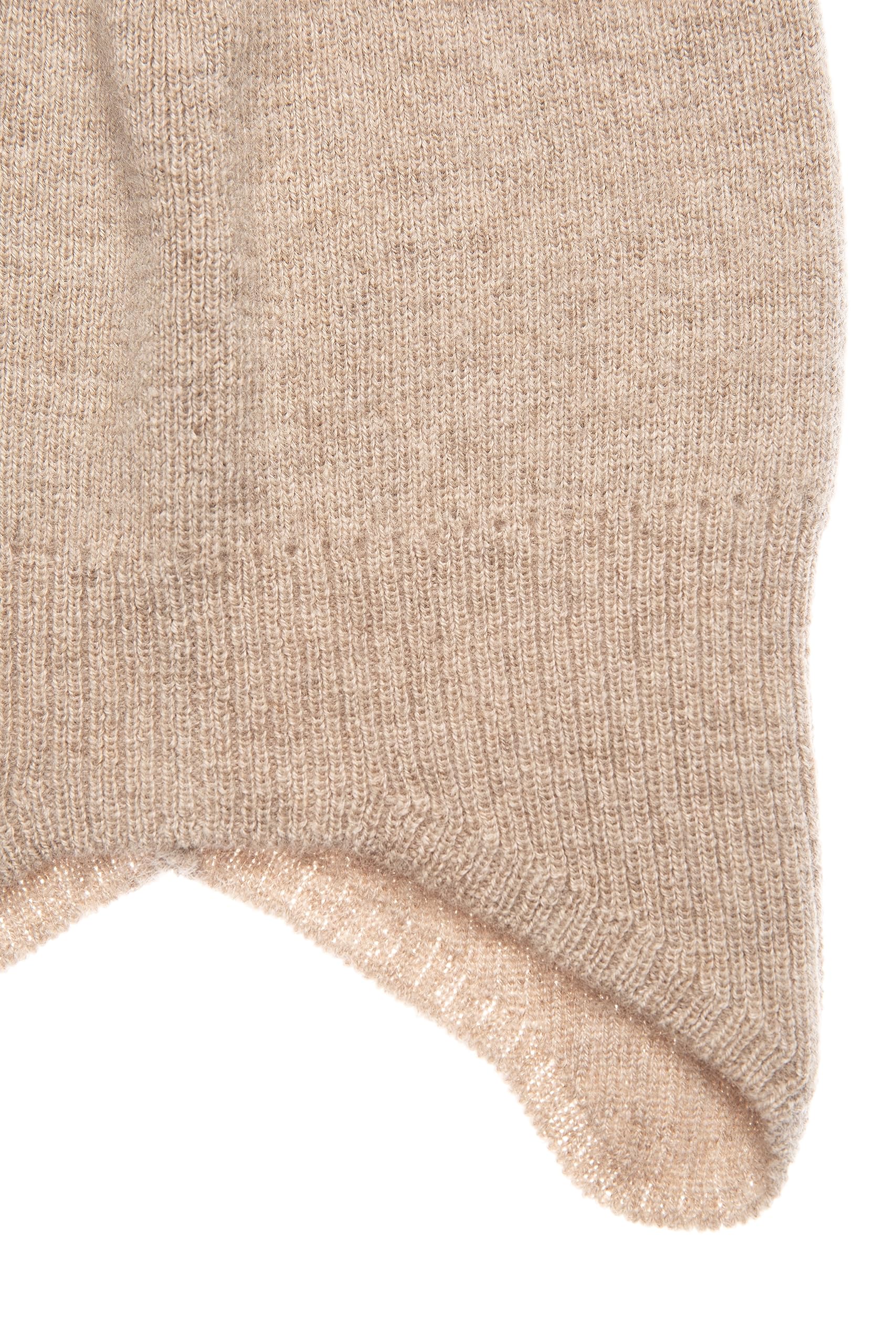 Einlagig Gestrickte Kindermütze aus Merino und Kaschmirwolle für Kleinkind, Superweiche, Warme Mütze für Jungen und Mädchen 1-8 Jahre, Farbe Beige, Grau, Rosa