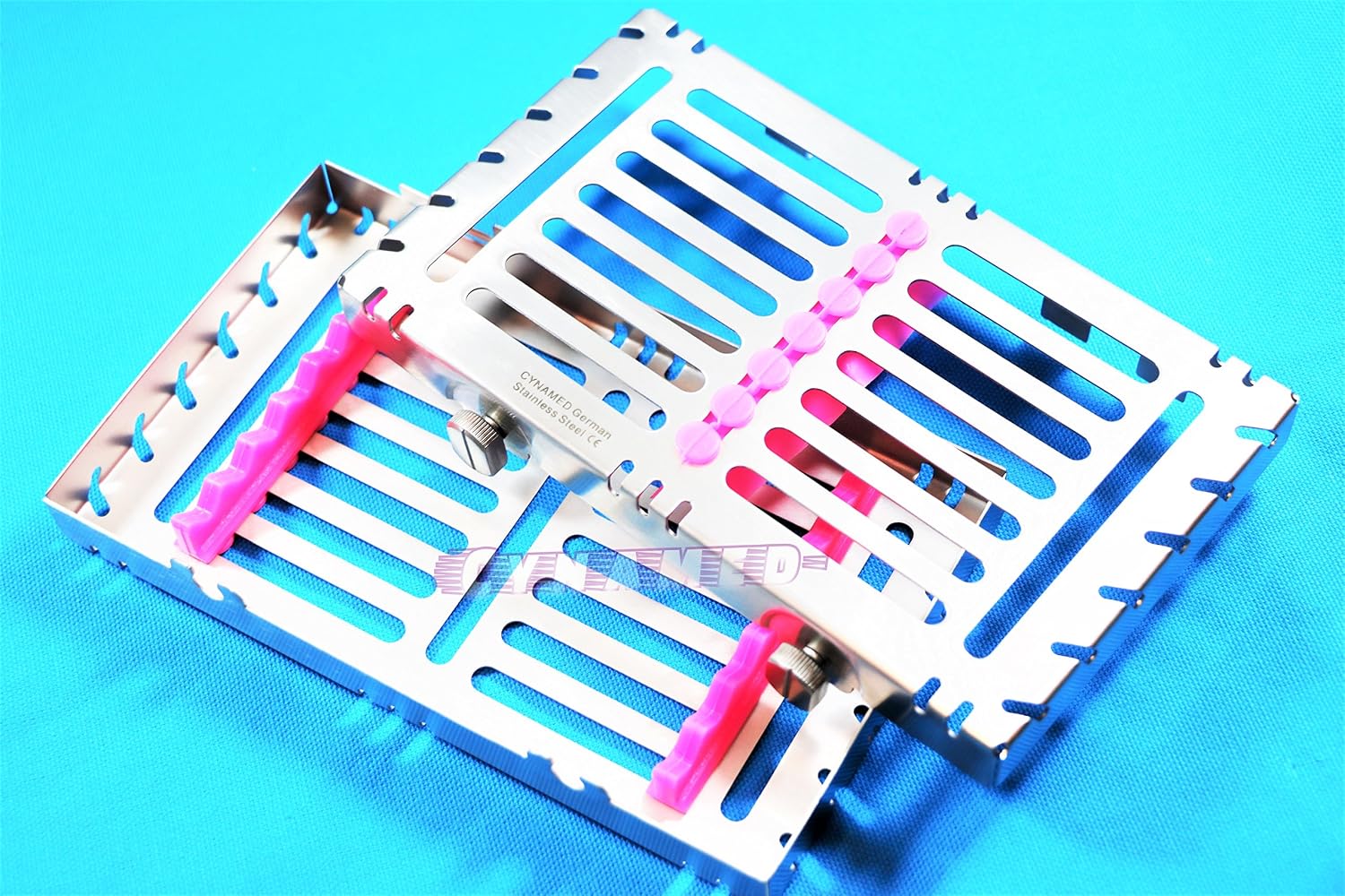 STERILIZING Rack for 7 Instruments Detachable Premium Grade German 2PCS CYNAMED