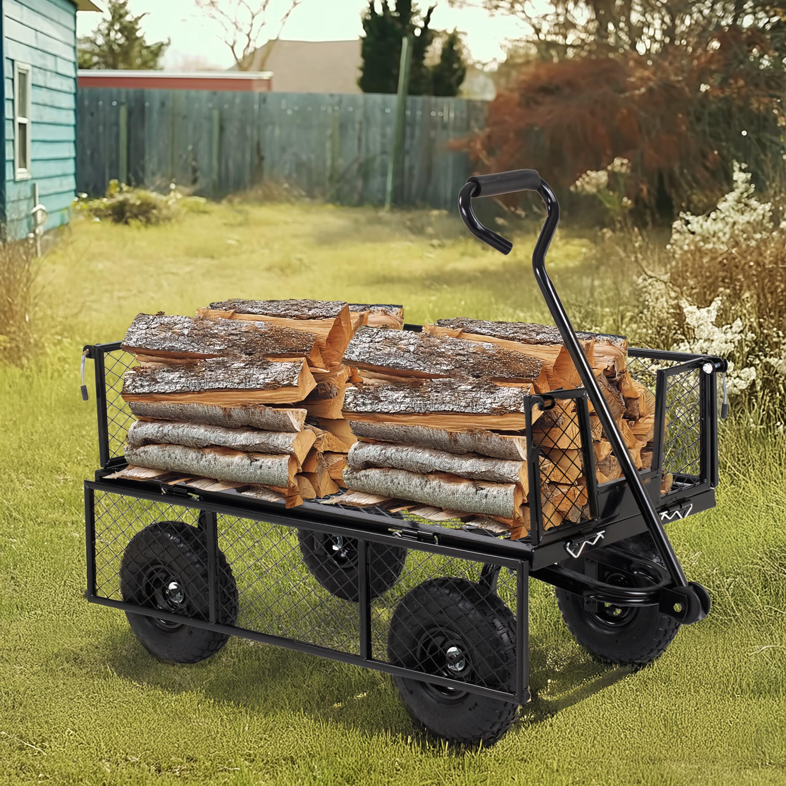 Snapklik.com : Finnhomy Heavy Duty 1000 Lbs Capacity Mesh Steel Garden ...