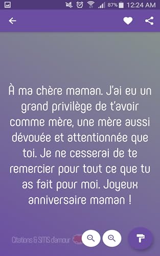 Poems & Quotes & Love SMS (Poèmes & Citations & SMS d'amour)