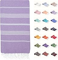 Vista 21 de PARK&OZ - Toalla de playa turca de gran tamaño, 100% algodón, secado rápido y sin arena, 72 x 40 pulgadas, ultra absorbente, ligera y compacta Blanco