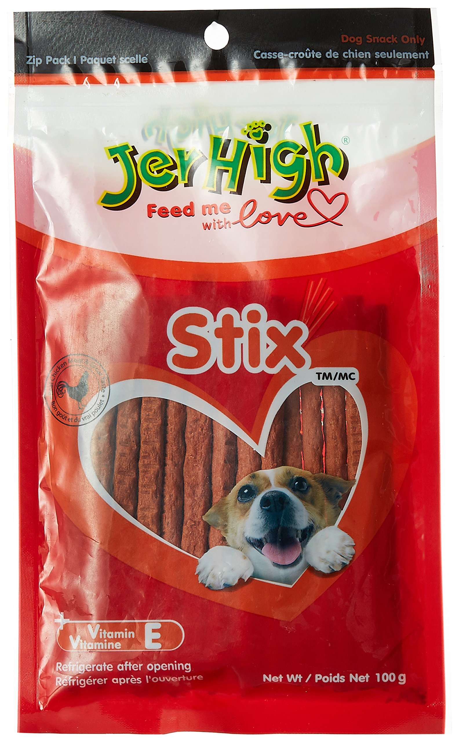 JerHigh Stick Young Adult Dog Treats, Chicken Flavor 100g (B00BHDYJEM) Amazon Price History, Amazon Price Tracker