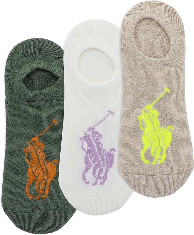 medias con forro para zapatillas Big Pony para mujer, paquete de 3