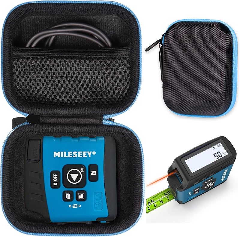 Case for MiLESEEY DT20 Laser Tape Measure 3-in-1, 130FT Laser Distance Meter