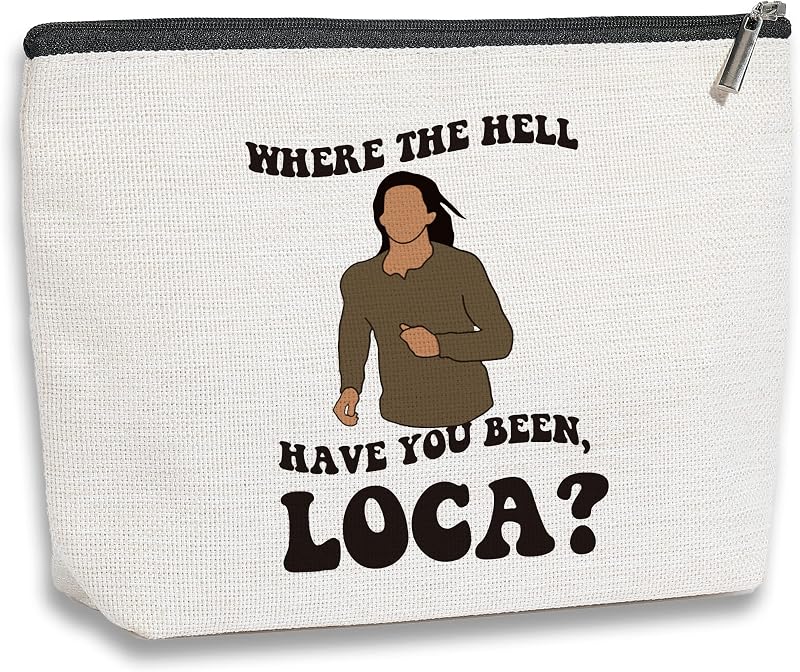 Necessaire de maquiagem Twilight Saga com estampa Loca e zíper