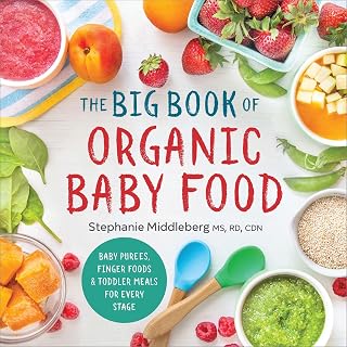 The Big Book of Organic Baby Food: 200+ Recipes for Purees, Finger Foods & Toddler Meals Every Stage
