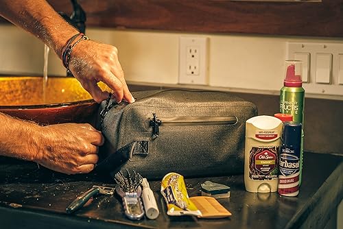 Miniatura 9 de DoppSåk - Neceser de viaje impermeable y a prueba de fugas, color gris