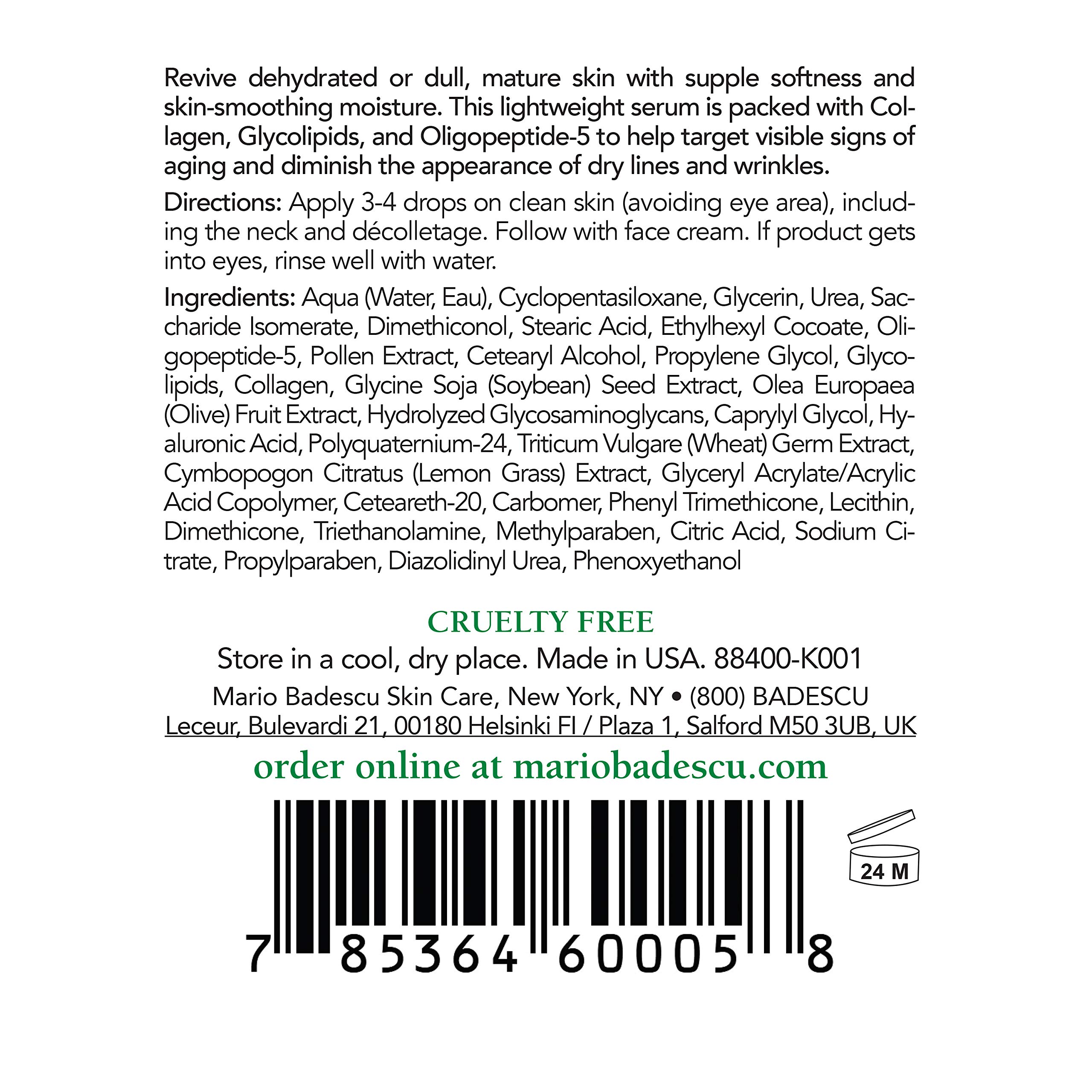 Mario Badescu Corrective Complex Emulsion Multi-corrective Face Serum | Lightweight, Anti-aging Skin Care Serum | Face Care that Softens Dry Fine Lines & Wrinkles | 1 Fl Oz