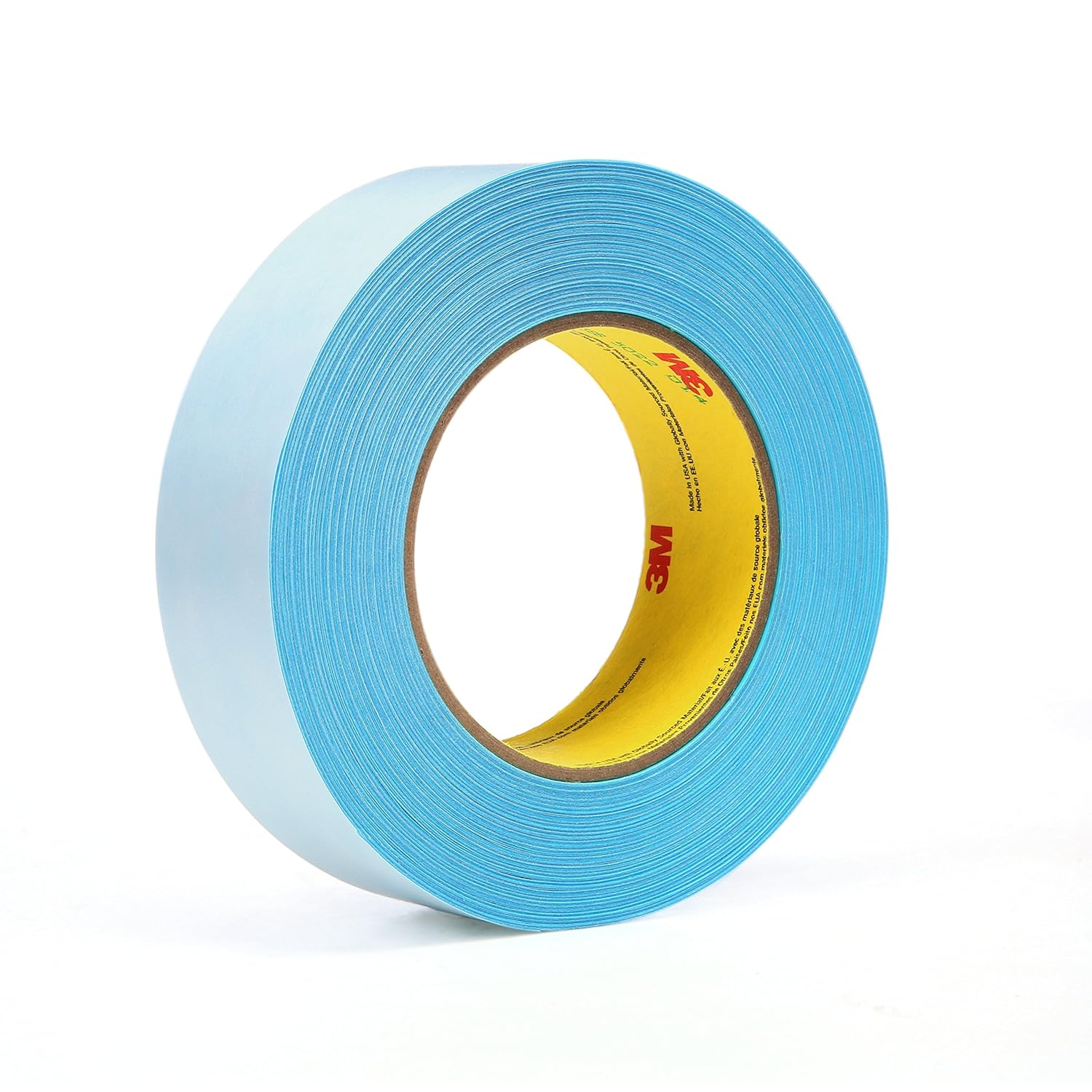 3M 17550-case Repulpable Double Coated Splicing Tape 9038B, 36 mm x 55 m, Blue (Pack of 24)