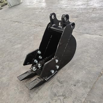 TYPHON Attachments 200mm Narrow Bucket Attachment for Mini Excavators Mini Excavator Machine
