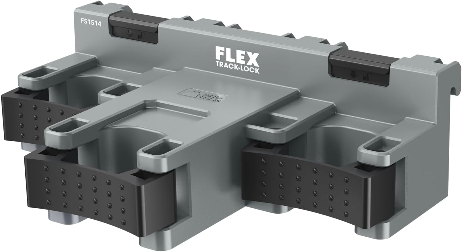FLEX Track-Lock Wall Mount Storage System Large Folding Dual C-Hook 2 Pack - FS1511-2