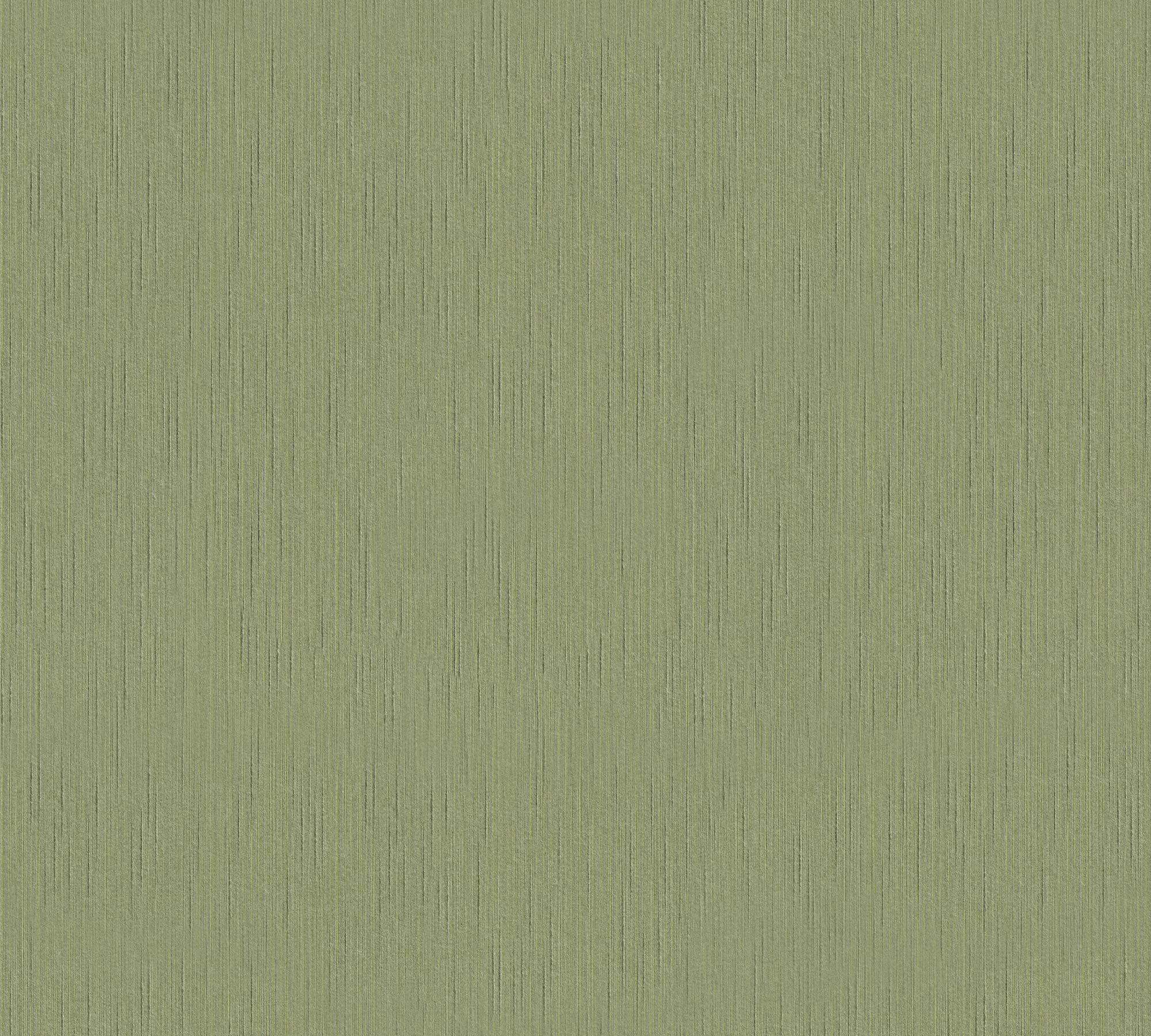 Papel pintado textil verde Tessuto Uni de Architects Paper 10m para pared elegante