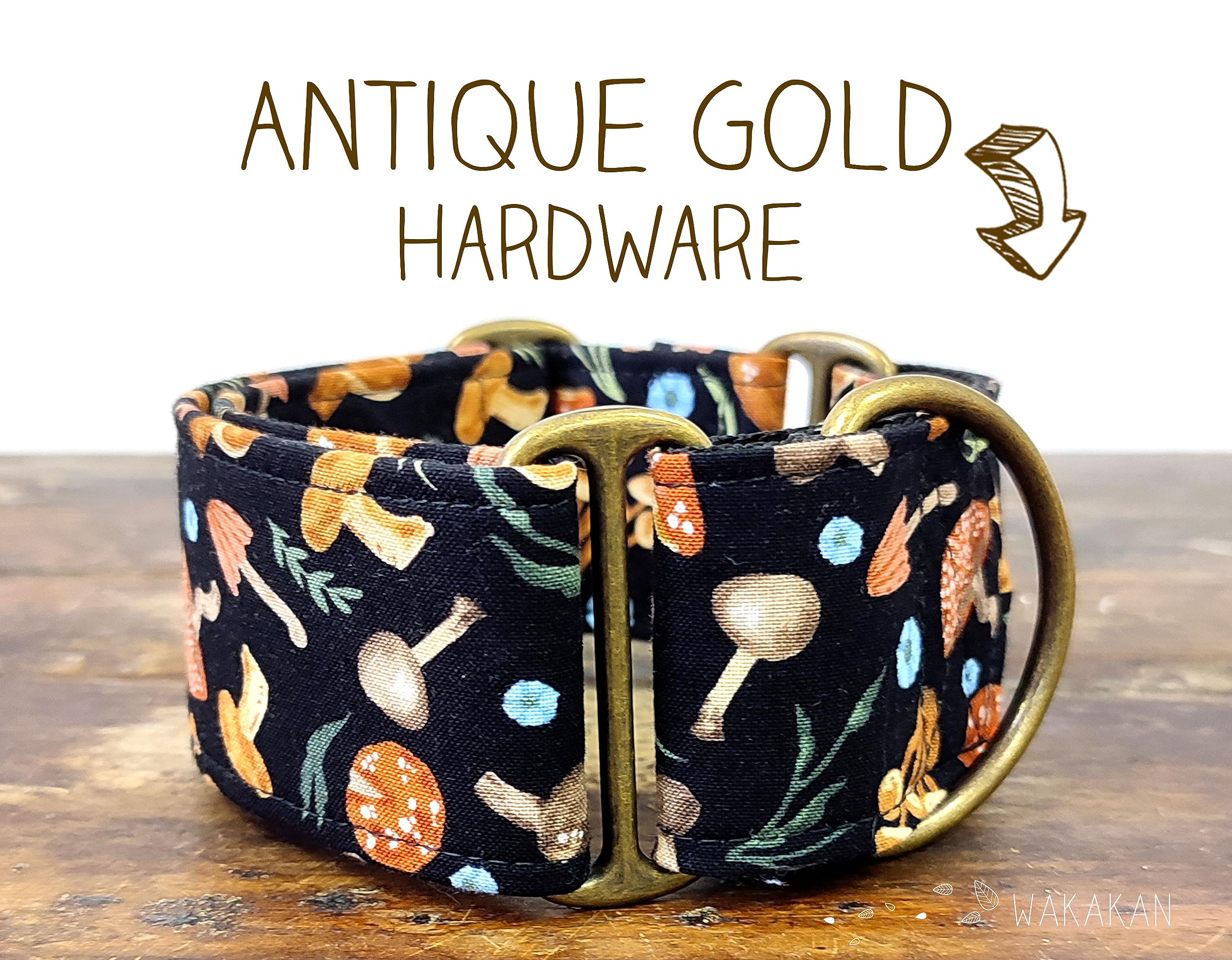 Collar Martingale Para Perro: Witch Potion, Hecho a Mano en España por Wakakán