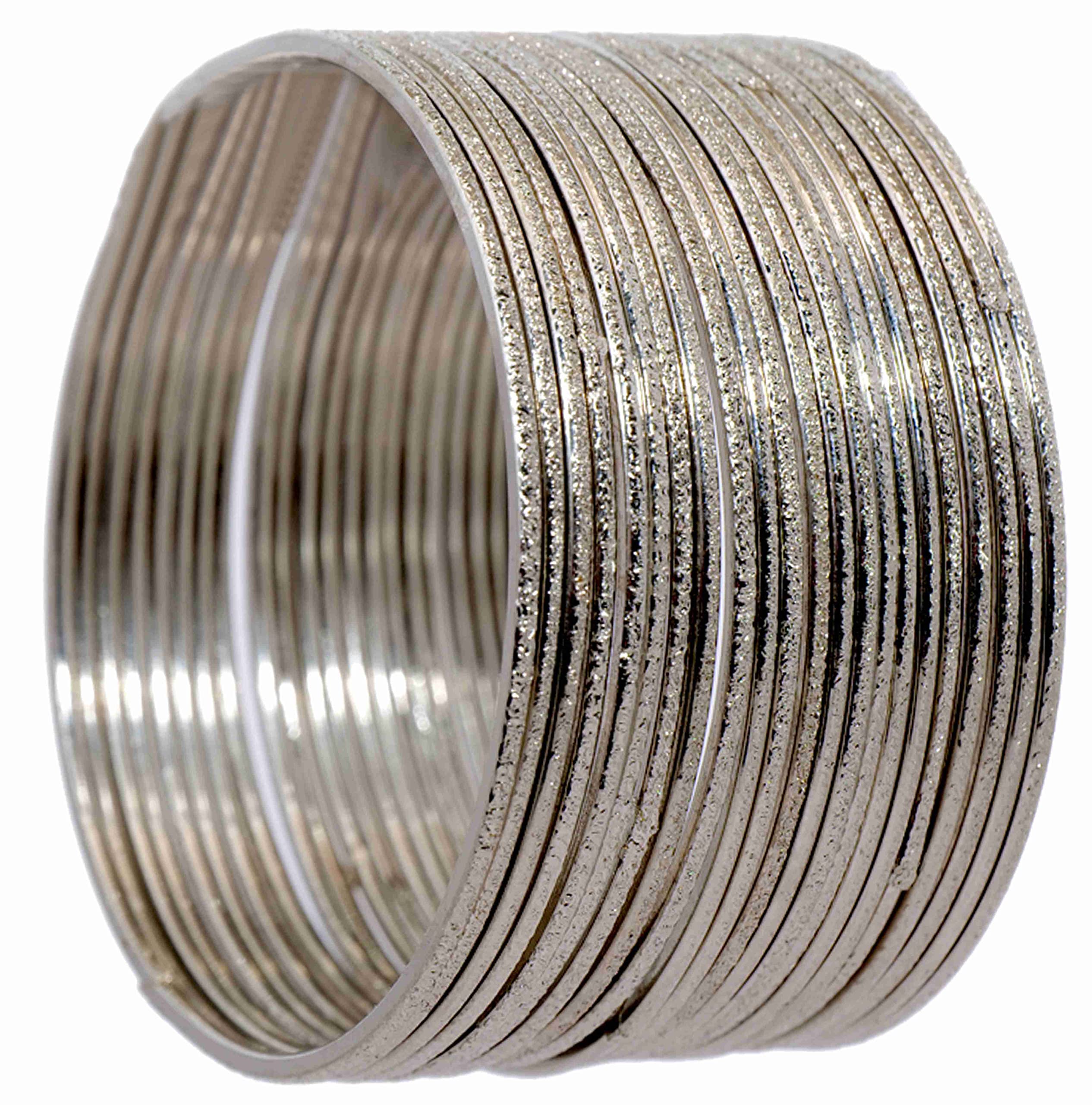 See full amazon price history chart for NMII Non-Precious Metal Base Metal Glossy Finished Bangles Set For Women and Girls,(Silver-2.6),Pack Of 24 Bangles Set NMII Non-Precious Metal Base Metal Glossy Finished Bangles Set For Women and Girls,(Silver-2.6),Pack Of 24 Bangles Set (B0B7541ZR4) Amazon Price History, Amazon Price Tracker