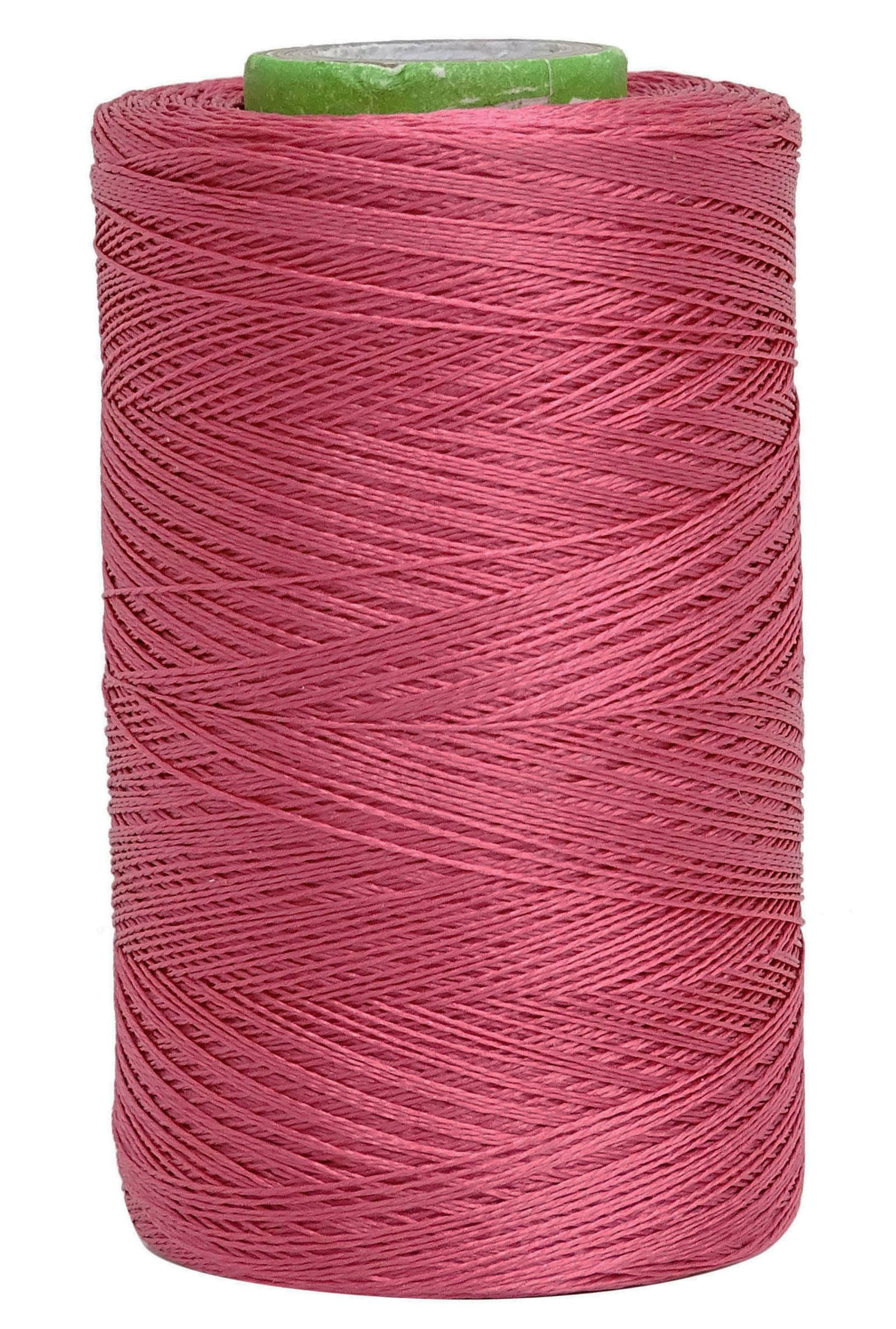 Fils de soie rose pour broderie main et machine - Lot de 10 bobines de 680 mètres 2 ply