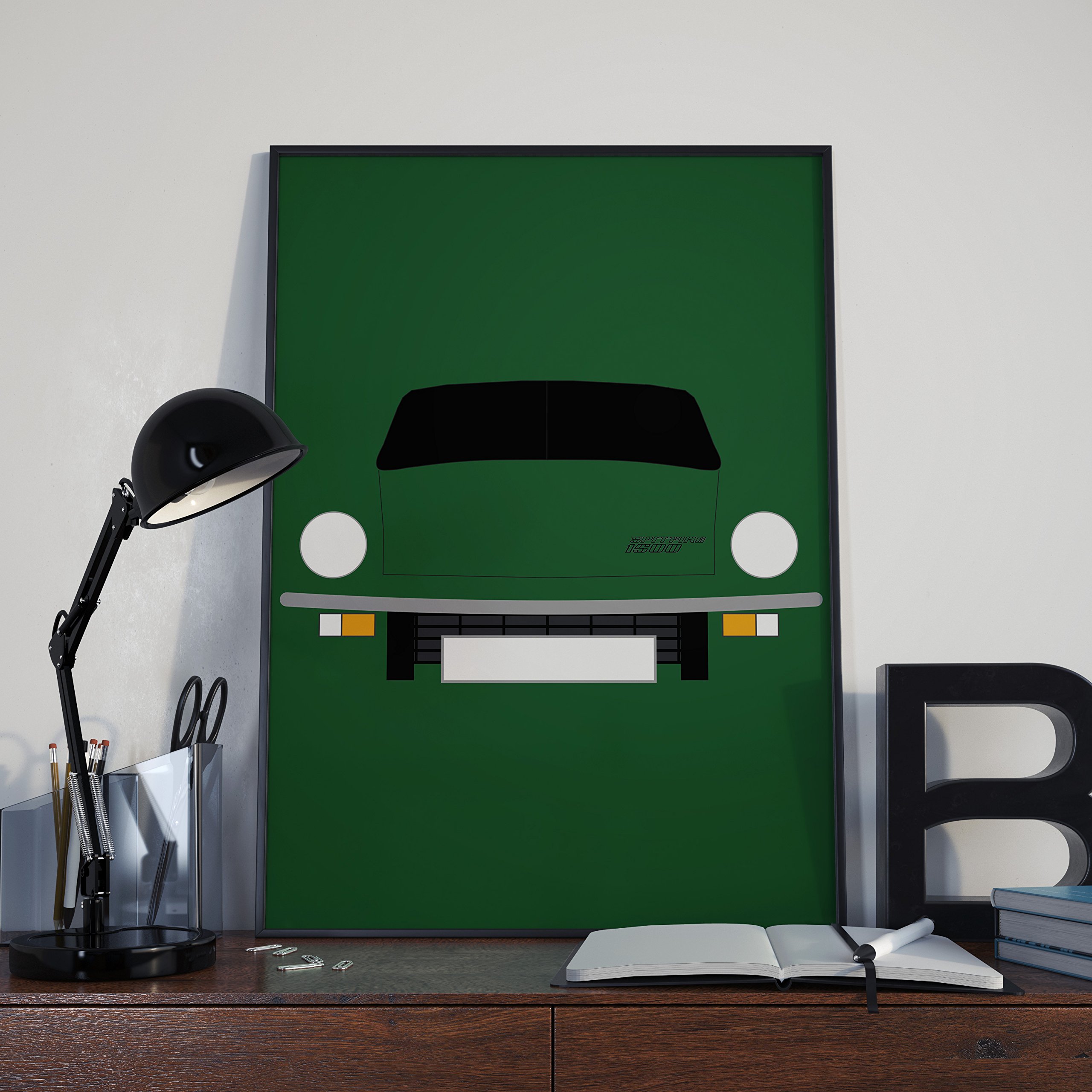 Retro Motor Company Triumph Spitfire Print