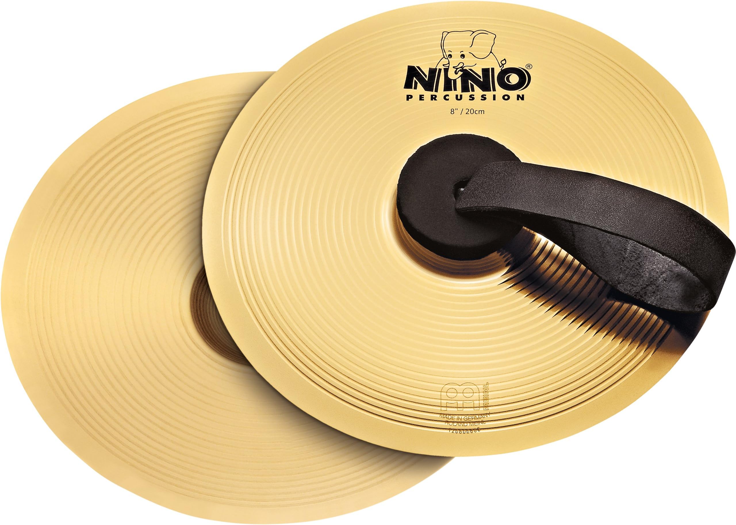 Nino Percussion NINOBR20 Becken Paar 20,3 cm (8 Zoll) Messing