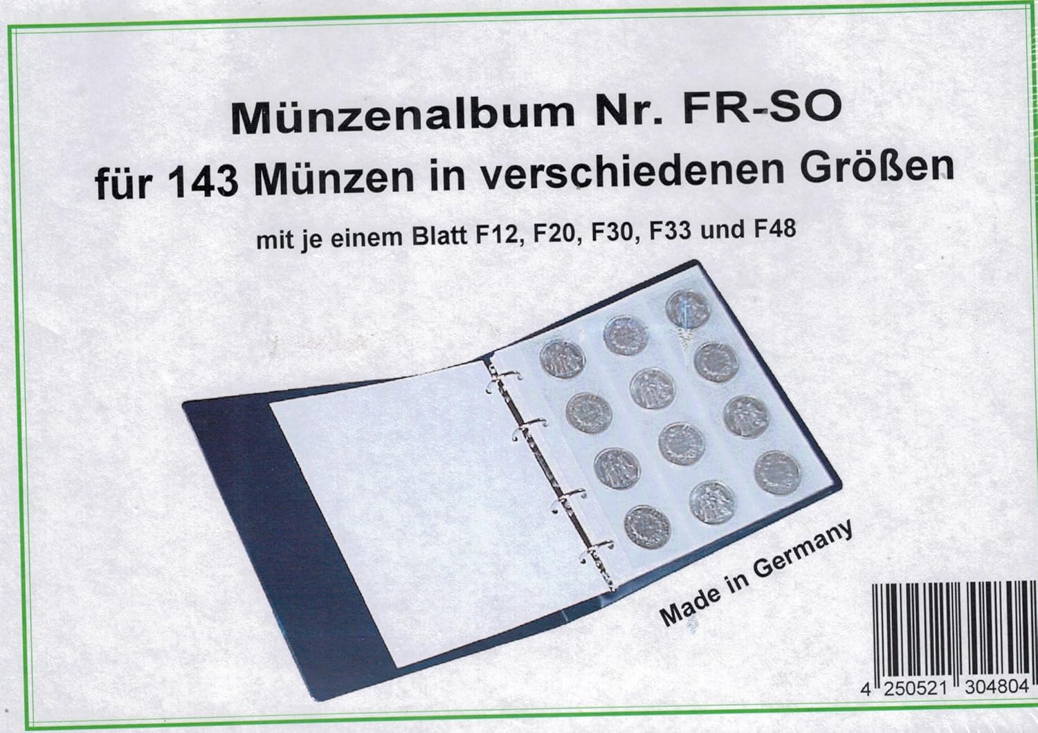 KOBRA - Münzenalbum Nr. FR-So (Sonderposten)