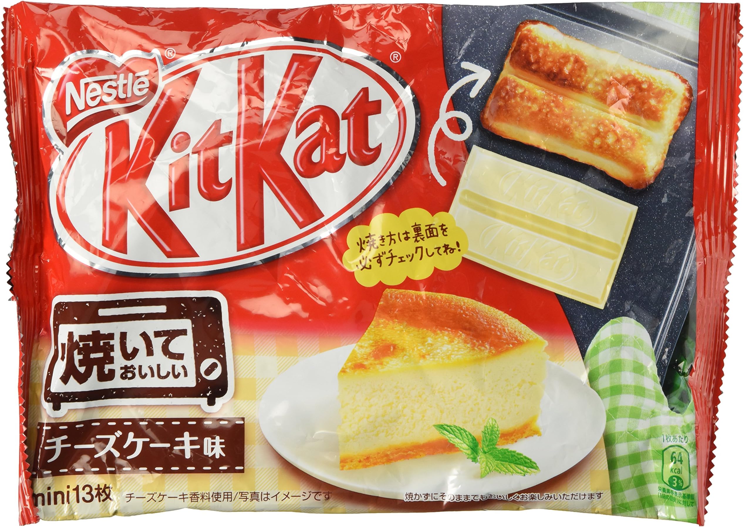 Nestle Kit Kat Baked Mini Cheese Cake Chocolate Taste 1 Bag X 13 Sheets