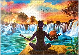 Comprar MyPuzzle Yoga En Cascada - Premium 1000 Piezas Puzzles - Colección Especial MyPuzzle de Puzzle Galaxy