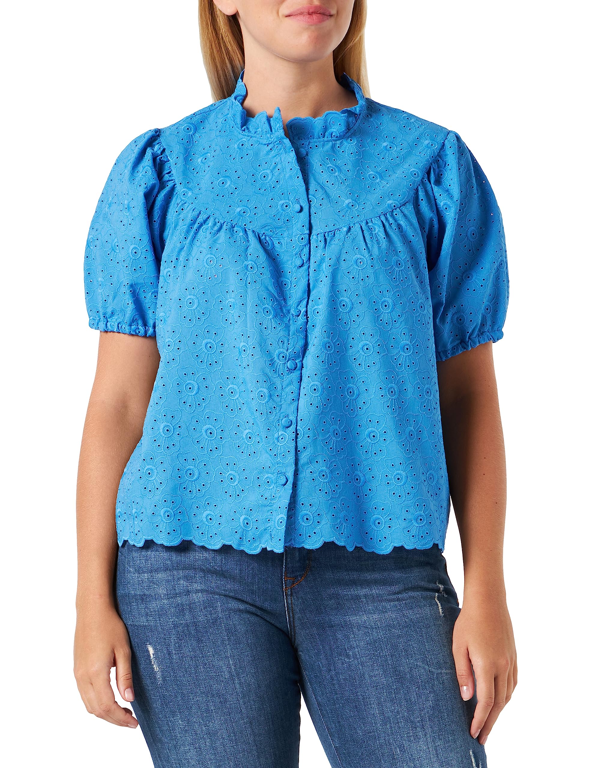 Naf Naf Camisa de Vestir para Mujer
