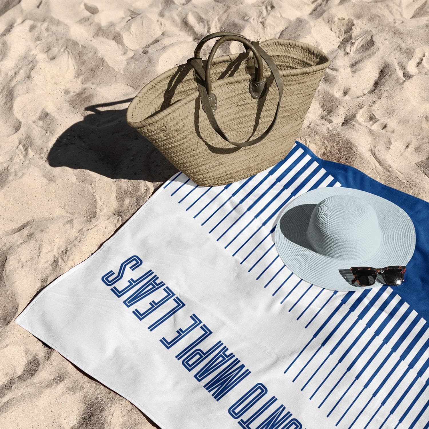 Northwest Toronto Maple Leafs NHL Progression Jacquard Beach Towel 36 x 72 Inches - Image 3