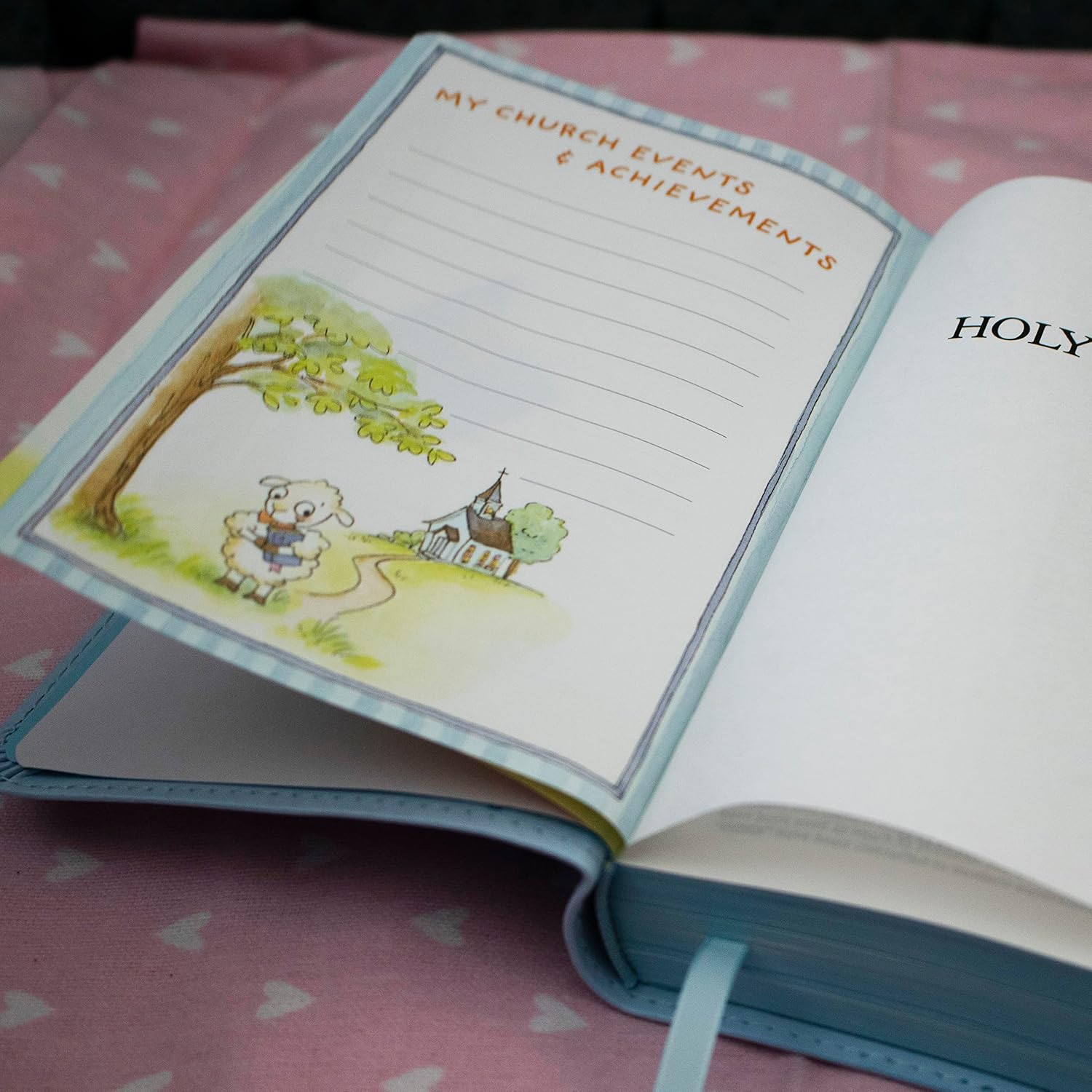 ICB, Really Woolly Holy Bible, Leathersoft, Pink: Children's Edition - Pink