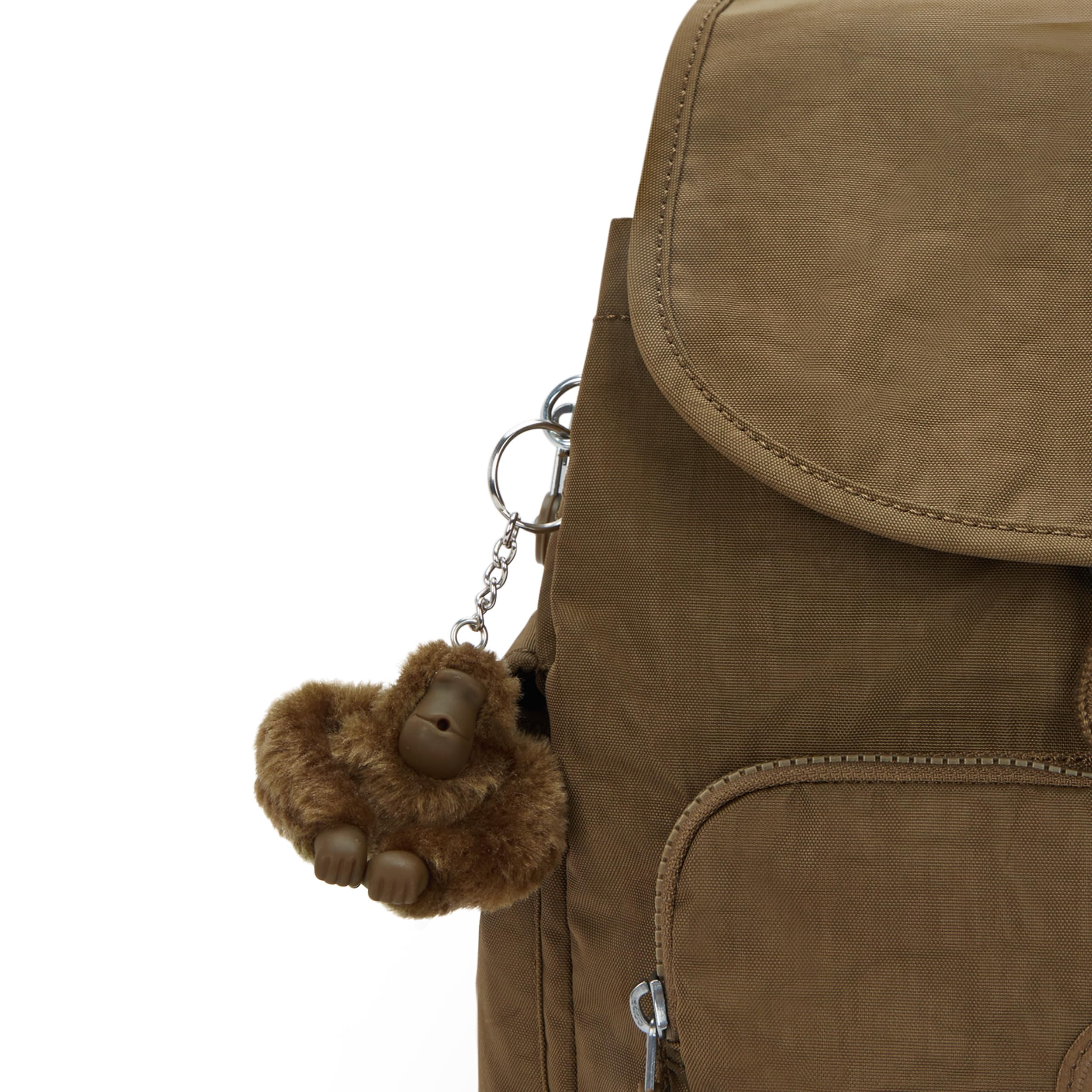 Kipling CITY PACK S Zaino piccolo, Smooth Khaki (Khaki)