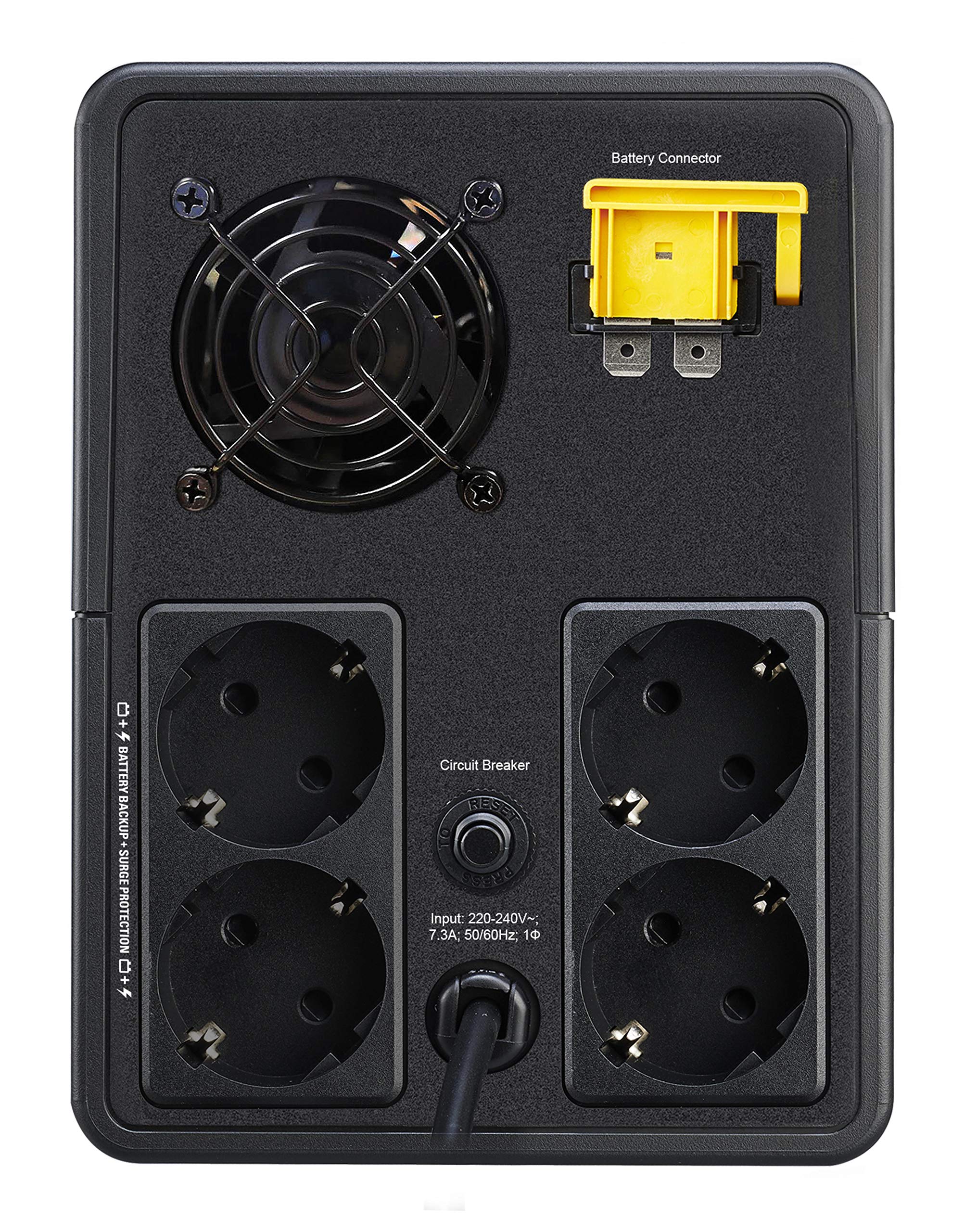 Apc By Schneider Electric Easy UPS BVX1600LI-GR 1600 VA batteria di backup gruppo di continuità AVR LED Schuko