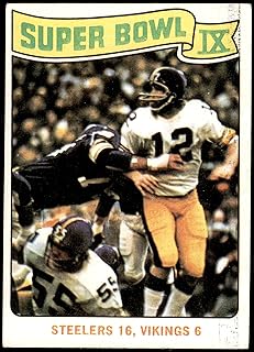 1975 Topps # 528 Super Bowl IX Pittsburgh Steelers (Football Card) EX/MT Steelers